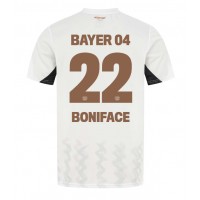 Maglia Calcio Bayer Leverkusen Victor Boniface #22 Seconda Divisa 2024-25 Manica Corta